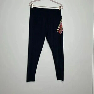 Workout Black Graphic Leggings